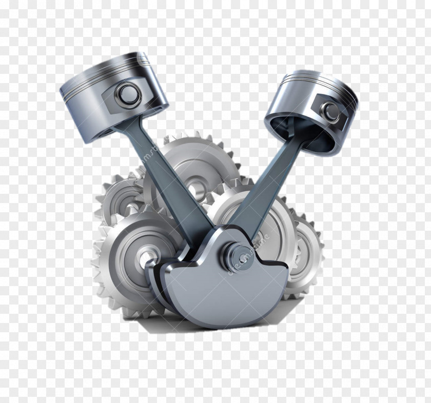 Engine Piston Gear Diesel Stock Photography PNG