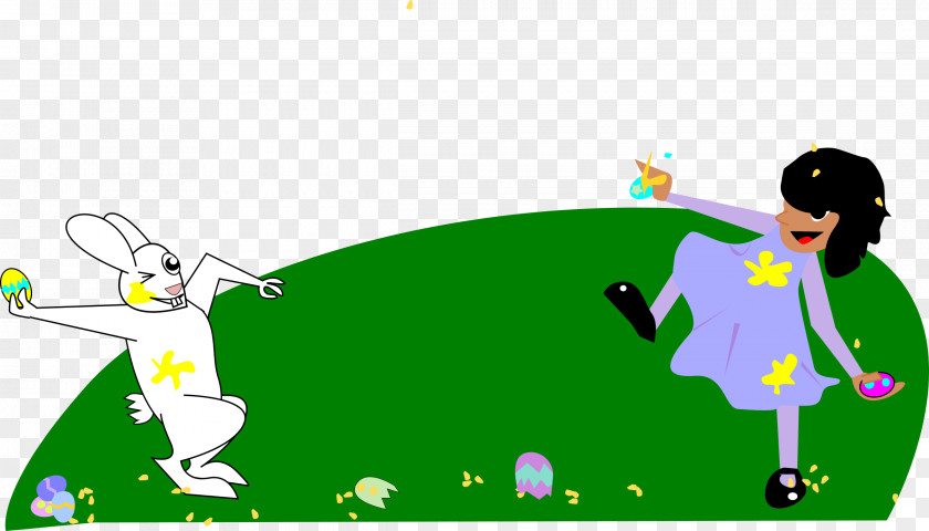 Fight Egg Tapping Easter Bunny Clip Art PNG
