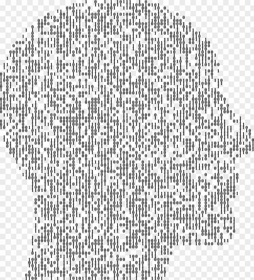 Gears Human Head Concrete Poetry Skull Thought PNG