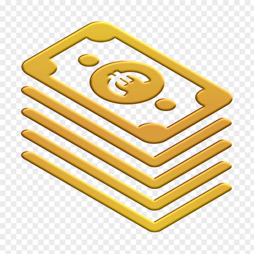 Money Icon Euro And Finance PNG