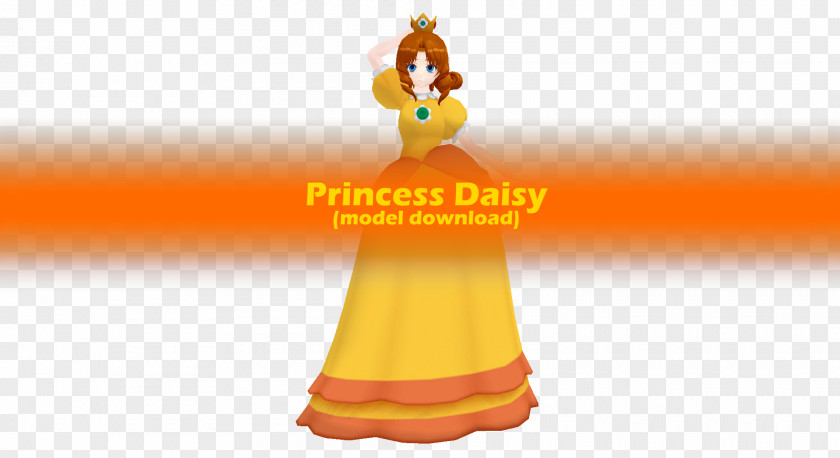 Princess Daisy MikuMikuDance Download Data PNG