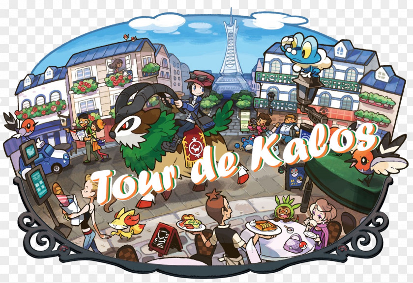 City Scene Pokémon X And Y The Company Pokédex Centre PNG