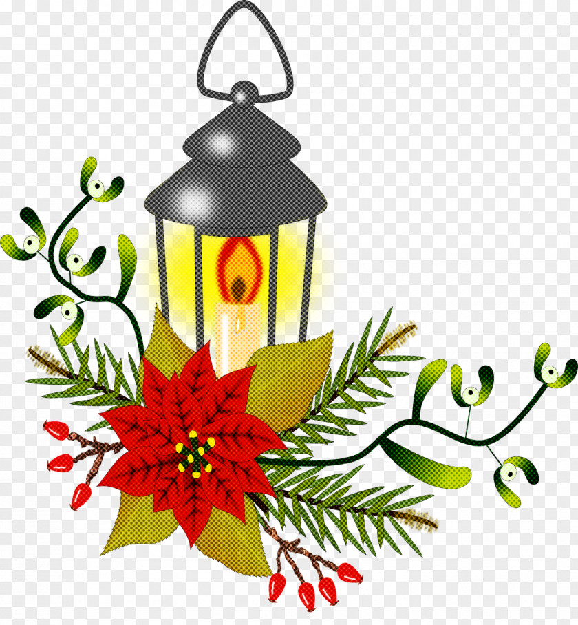 Interior Design Holly Christmas Ornament PNG
