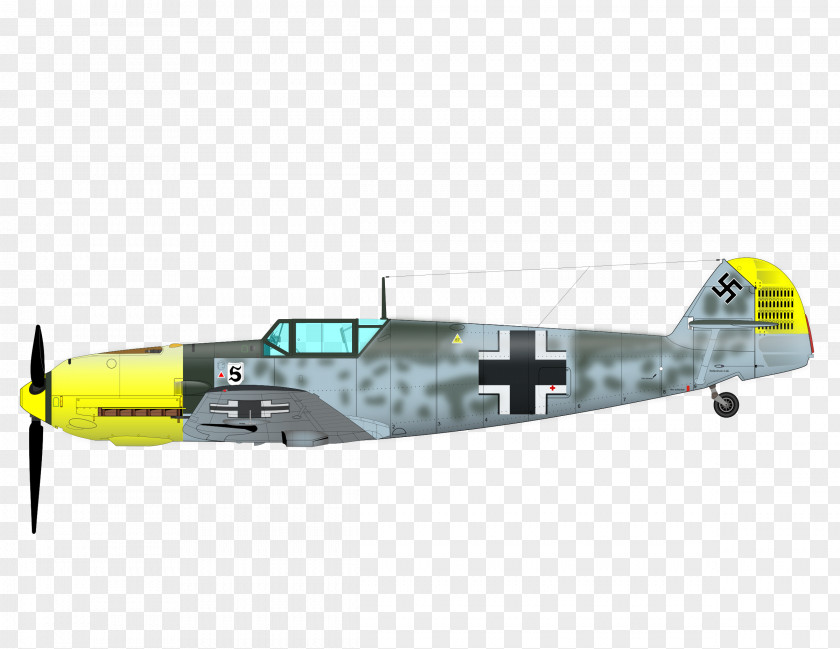 Planes Germany Second World War Airplane Aircraft Messerschmitt Bf 109 PNG