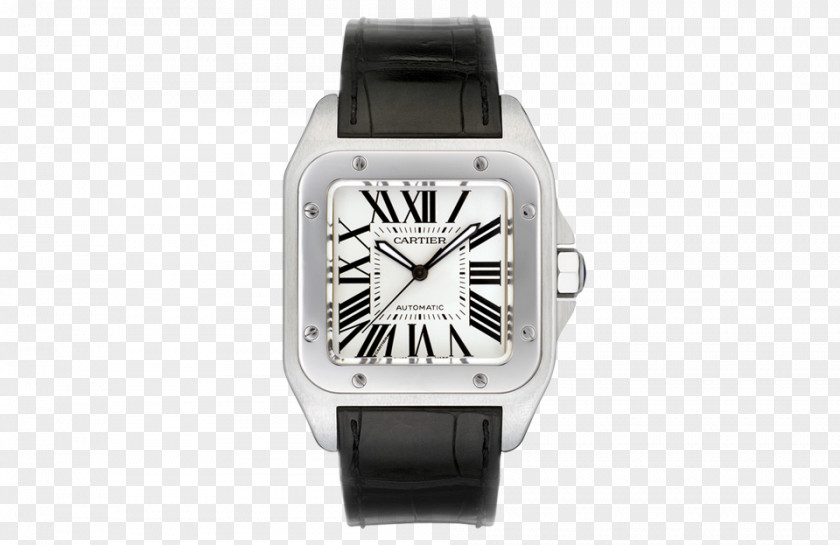 Watch Cartier Santos 100 Chronograph Jewellery PNG