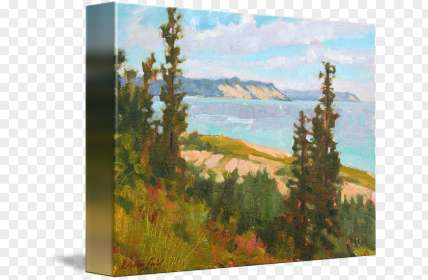 Painting Acrylic Paint Gallery Wrap Arcadia PNG