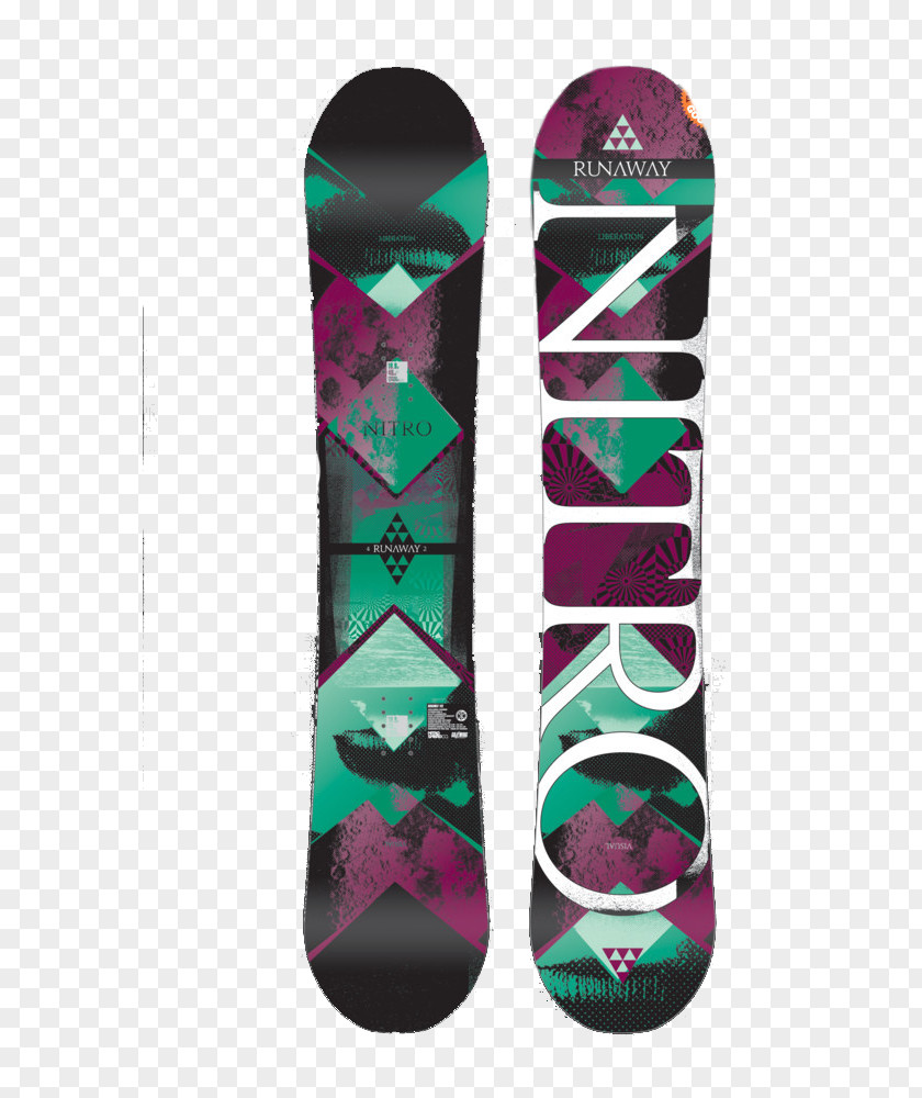 Snowboard Magenta Woman Female PNG