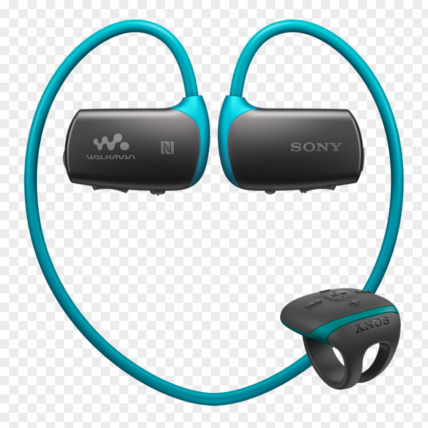 Usb Flash Media Player Walkman MP3 Sony Headphones PNG