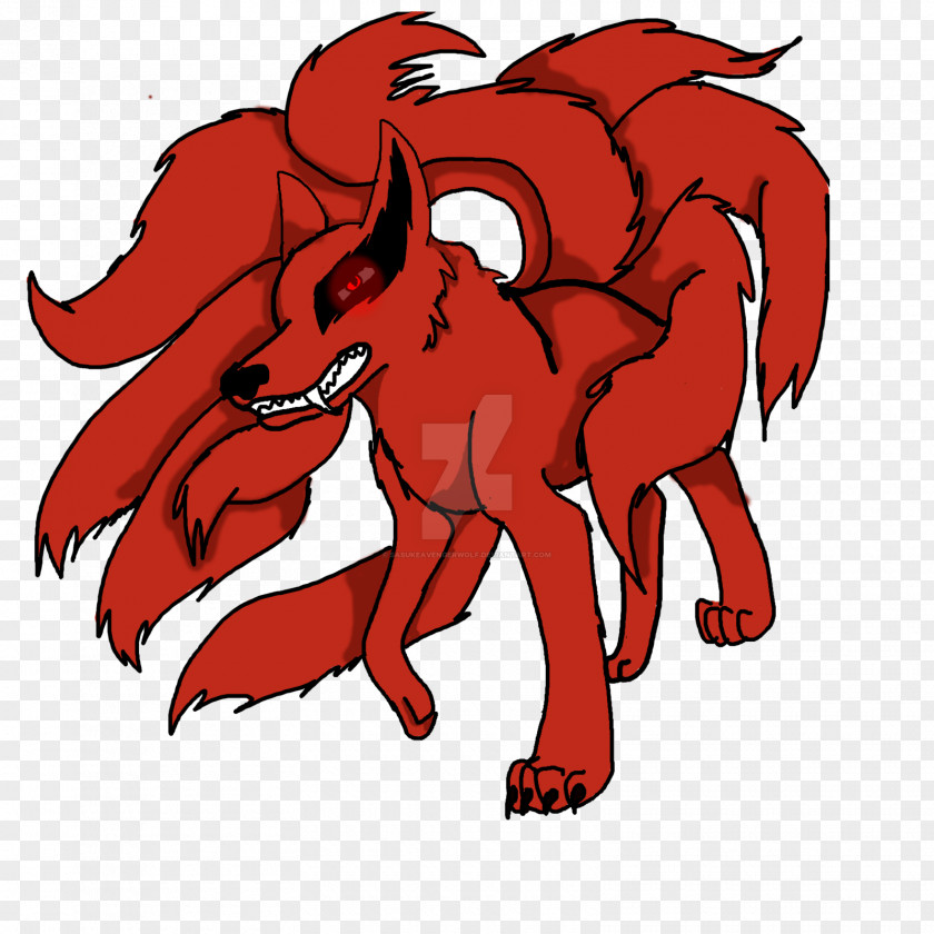 Demon Fox Nine-tailed Carnivora Naruto PNG