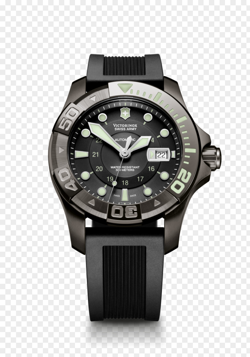 Diver Automatic Watch Victorinox Swiss Made Armed Forces PNG