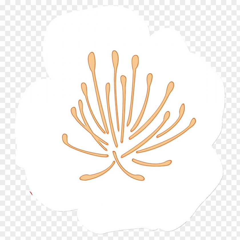 Leaf Logo Hand Plant Beige PNG