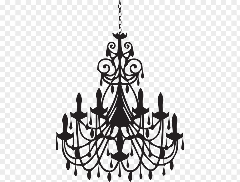 Wall Interior Chandelier Light Decal Candelabra PNG