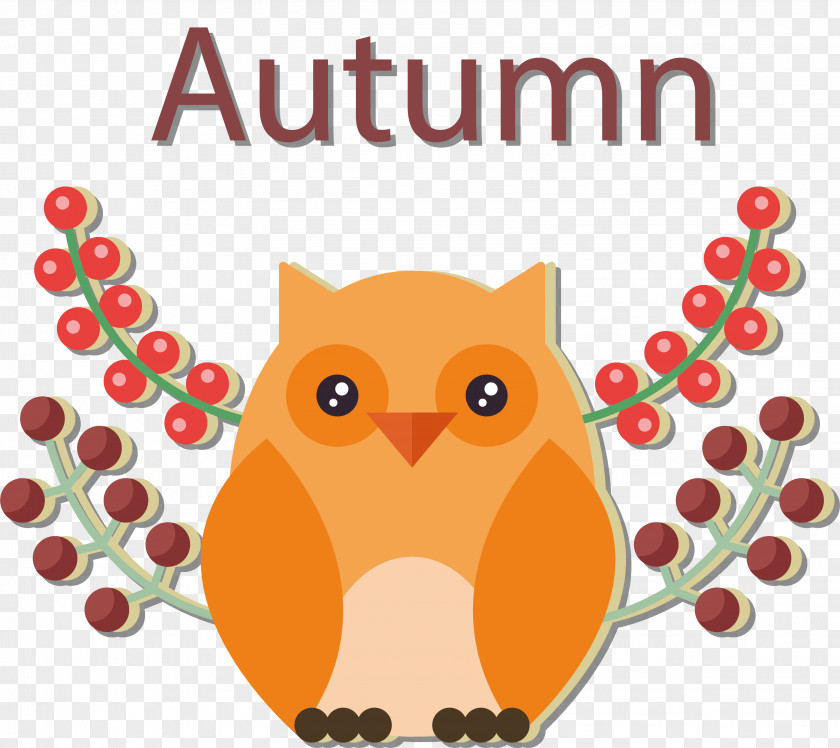Autumn Owls Owl Clip Art PNG