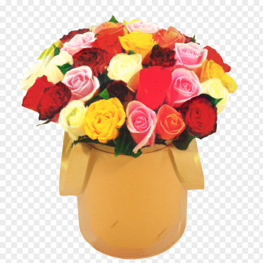 Garden Roses Flower Bouquet Gift PNG