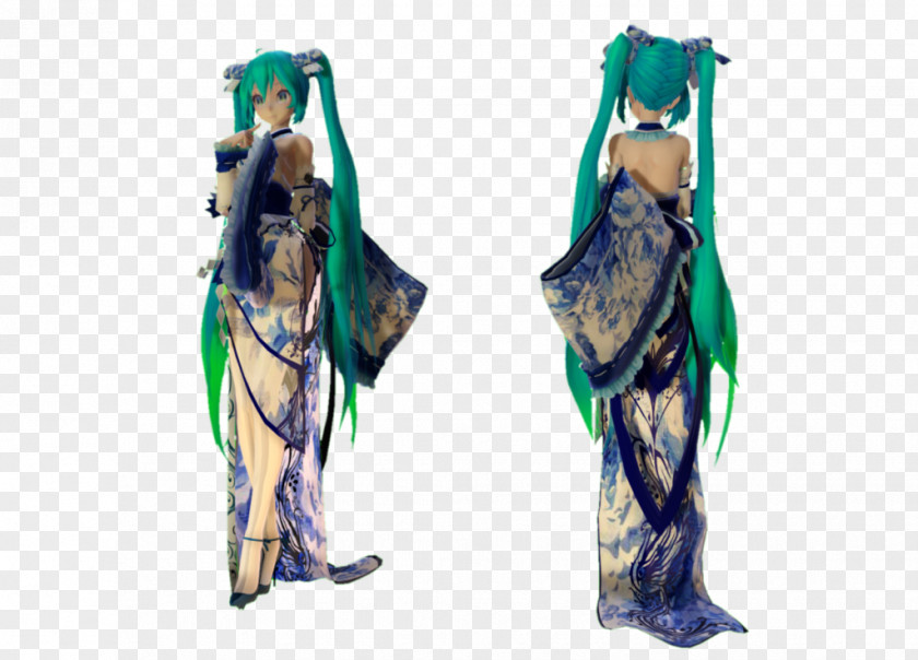 Hatsune Miku MikuMikuDance Kimono Vocaloid Mayu PNG