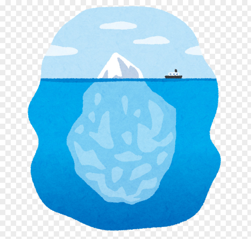 Iceberg Consciousness Therapy Unconscious Mind いらすとや PNG