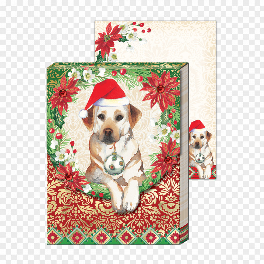 Puppy Dog Breed Beagle Labrador Retriever Christmas Ornament PNG