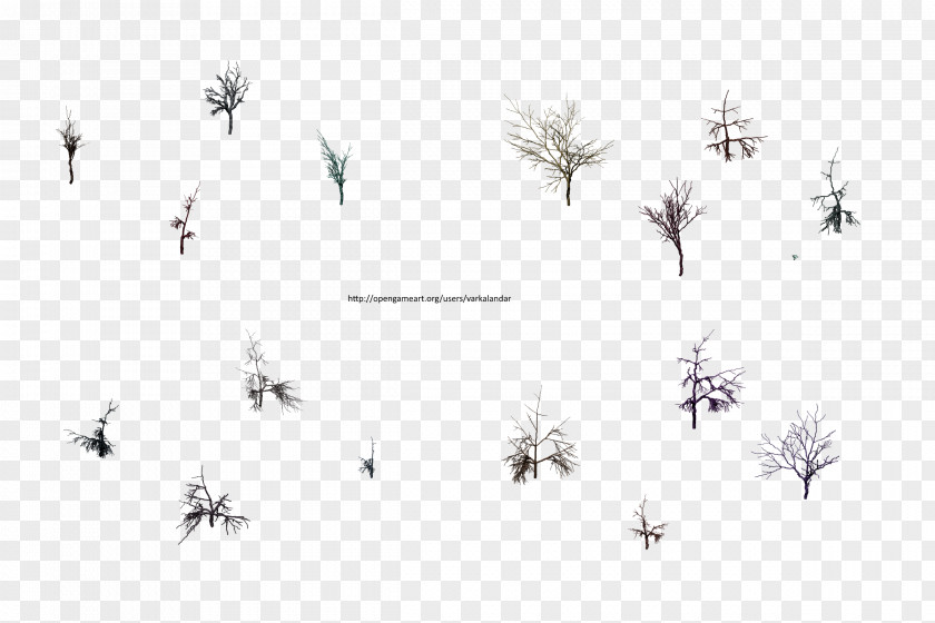 Twig Tree Leaf Isometric Projection Soil PNG