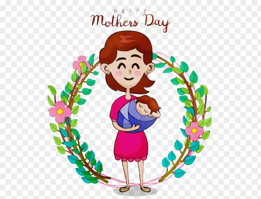 Vector Graphics Mother's Day Clip Art Illustration PNG