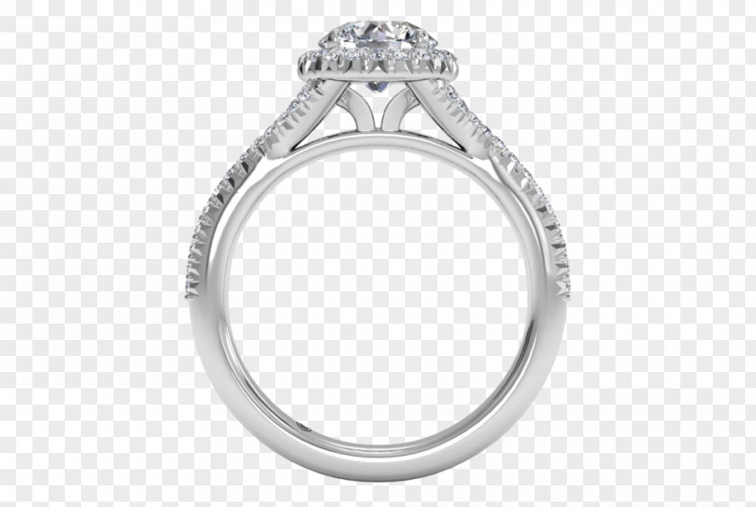 Diamond Wedding Ring Engagement Bezel PNG