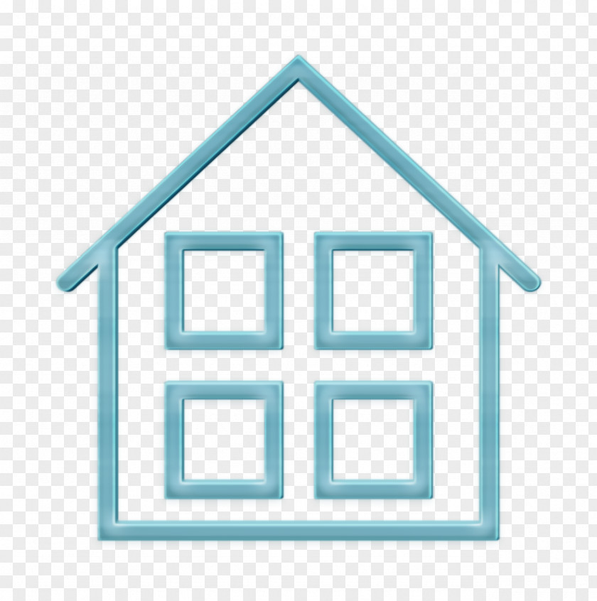 Home Real Estate Internet Icon Essential Set PNG