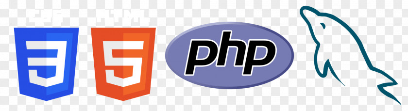 Logo Web Development PHP MySQL HTML XAMPP PNG