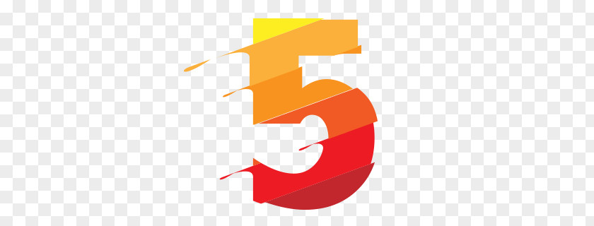 Number 5 PNG clipart PNG