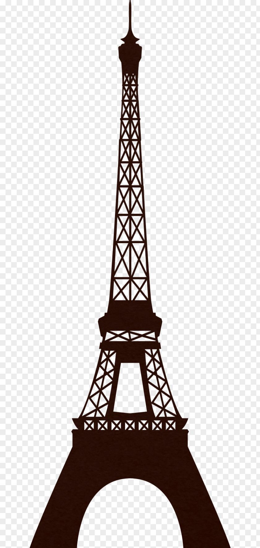 Paris Eiffel Tower Silhouette Clip Art PNG