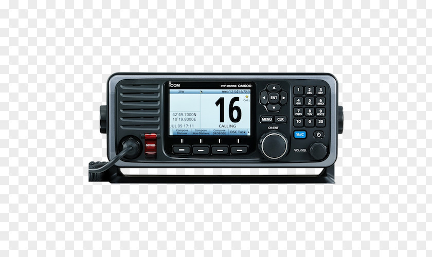 Radio Marine VHF Very High Frequency Icom Incorporated Digital Selective Calling PNG