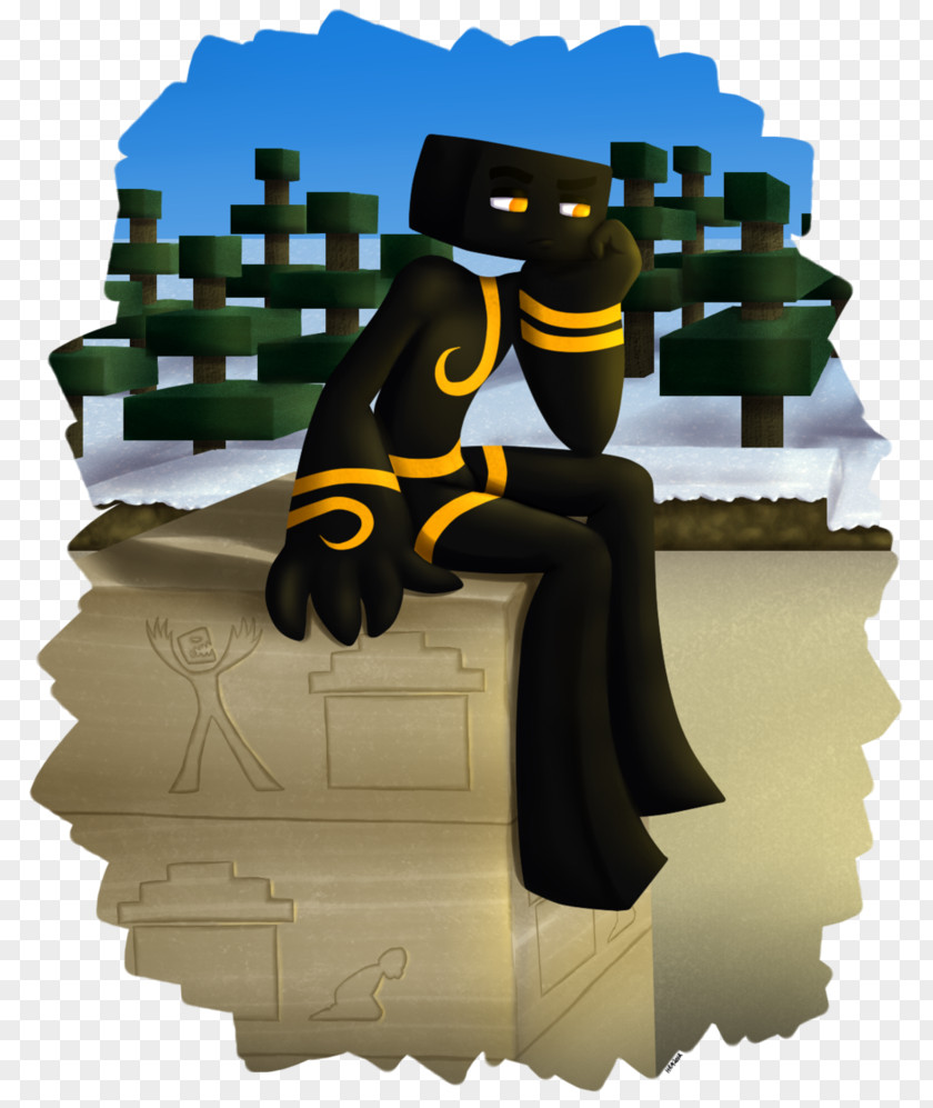 Minecraft Heart Goddess Deity Totem PNG