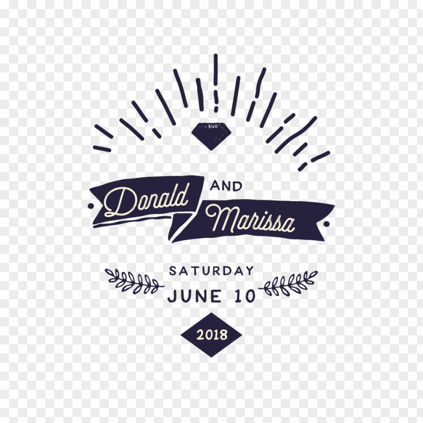 Vintage Wedding Logo Abziehtattoo Hipster Clothing PNG