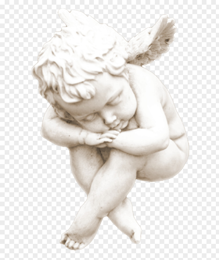 Angel Cherub Figurine PNG