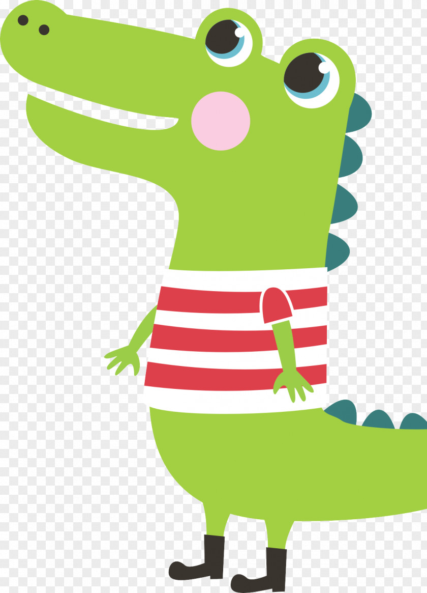 Cartoon Dinosaur Crocodile Clip Art PNG