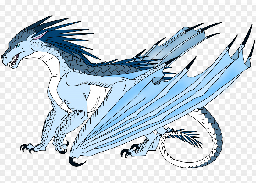 Dragon Wings Of Fire Hybrid Drawing PNG