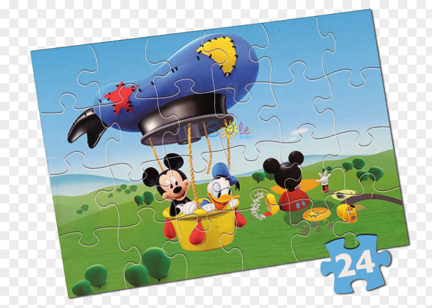 Mickey Mouse Puzz 3D Playground Disney Junior Puzzle PNG
