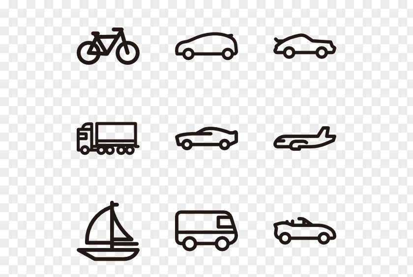 Minimal Car Transport PNG