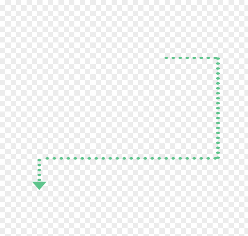 Simple Arrows Green Area Angle Font PNG