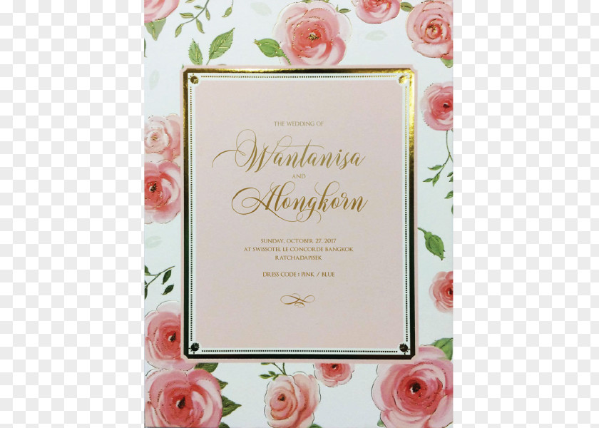 Wedding Floral Design Invitation Greeting & Note Cards Picture Frames PNG