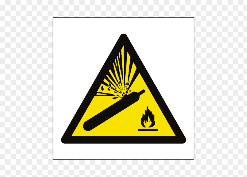 Explosion Symbol Hazard Label Electricity Warning Sign PNG