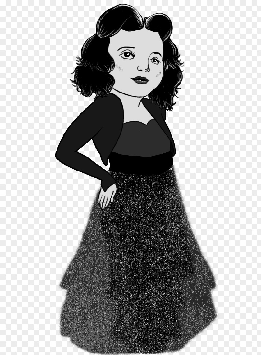 Hedy Lamarr Computer Graphics Little Black Dress Art Fashion PNG