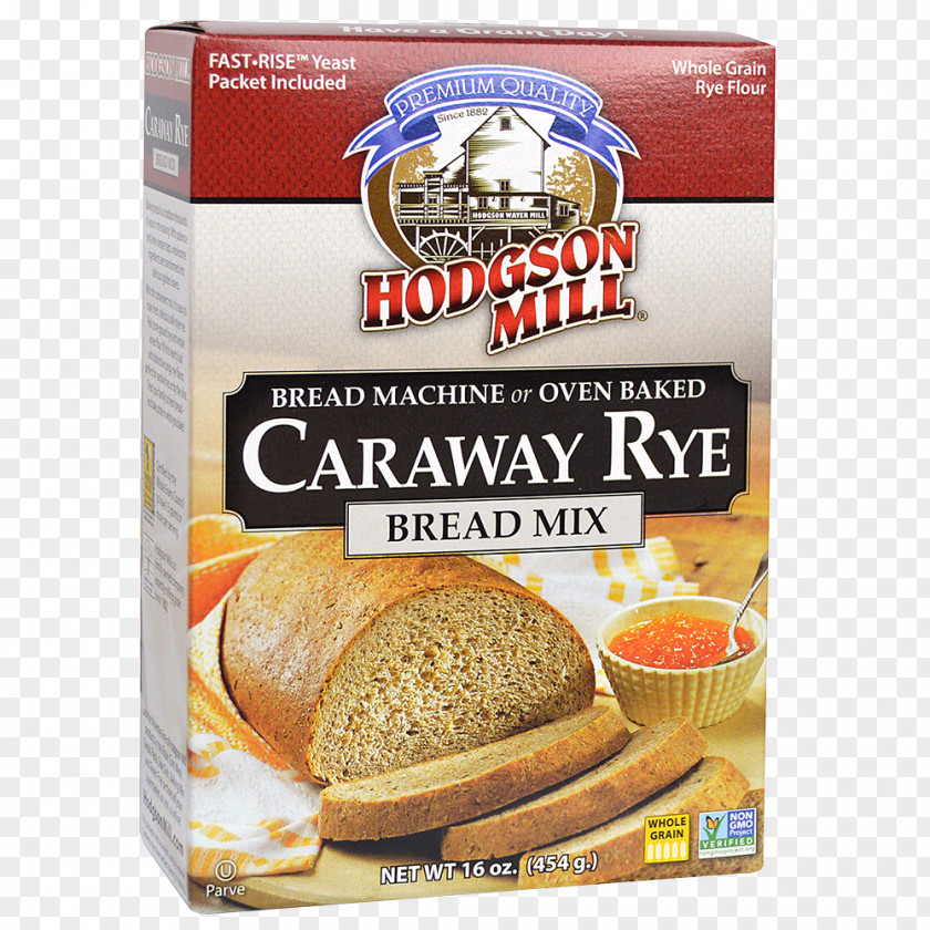 Wheat Bread Rye Whole Grain Cereal Hodgson Mill, Inc. PNG