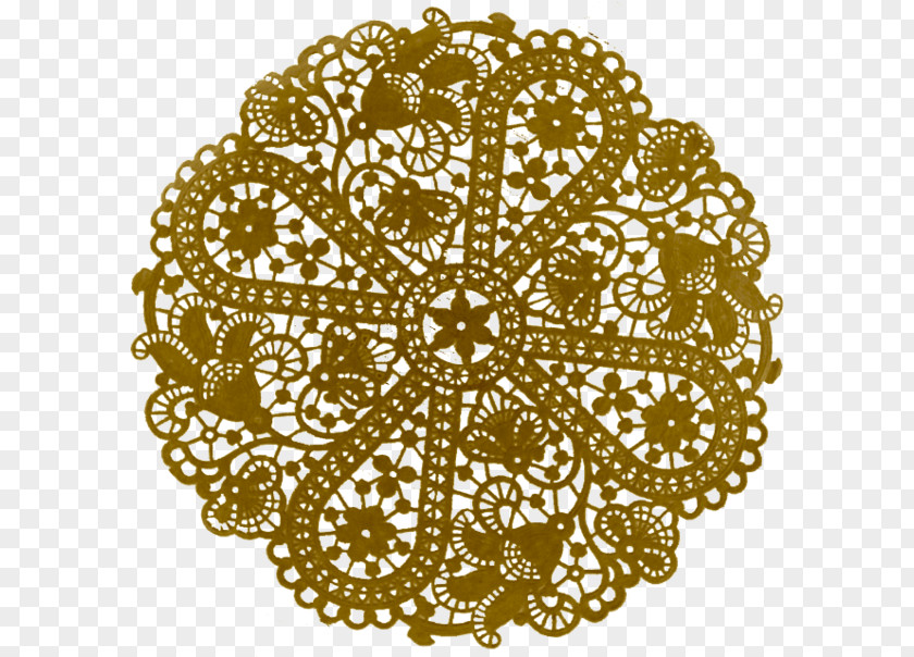 Dentelle Doily Visual Arts Place Mats PNG