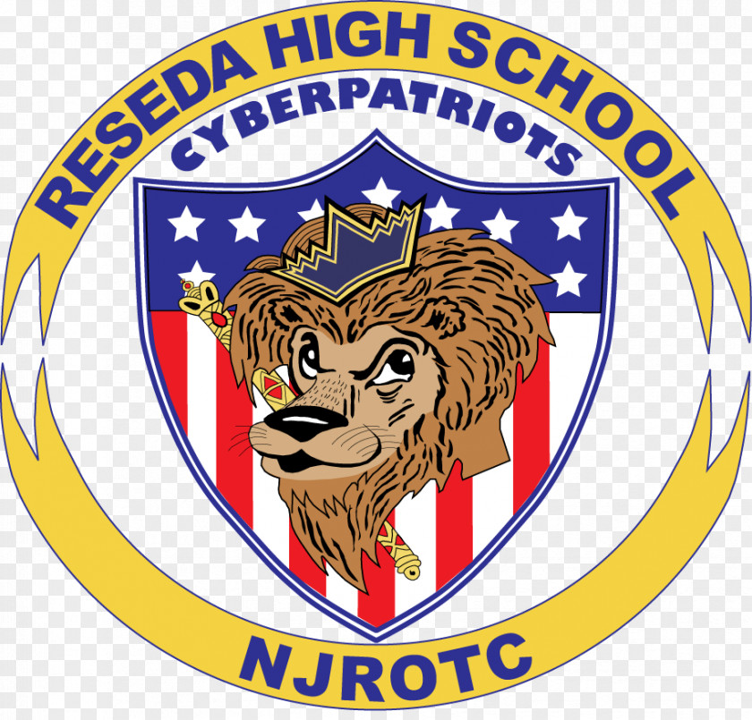 High Plank Press Reseda Charter School Junior Reserve Officers' Training Corps CyberPatriot National Secondary Logo PNG