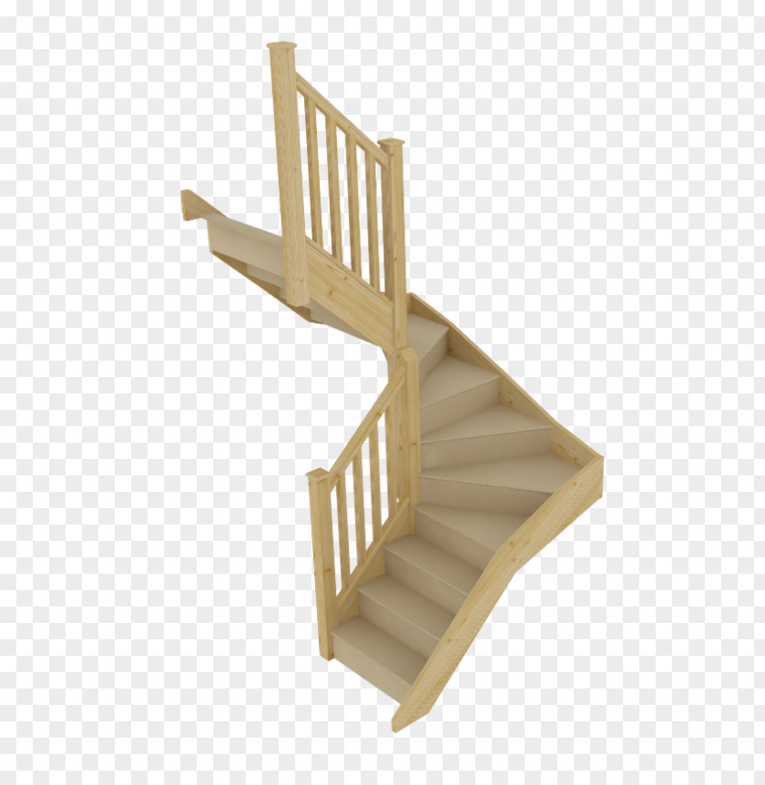 Stair Stairs Tread Baluster Loft Handrail PNG