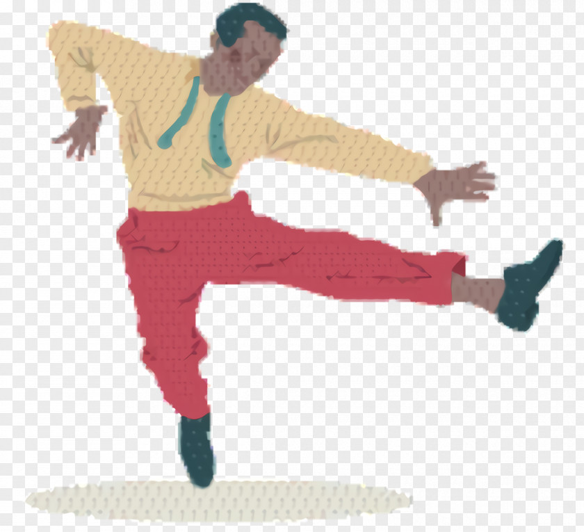 Baguazhang Balance Fitness Cartoon PNG