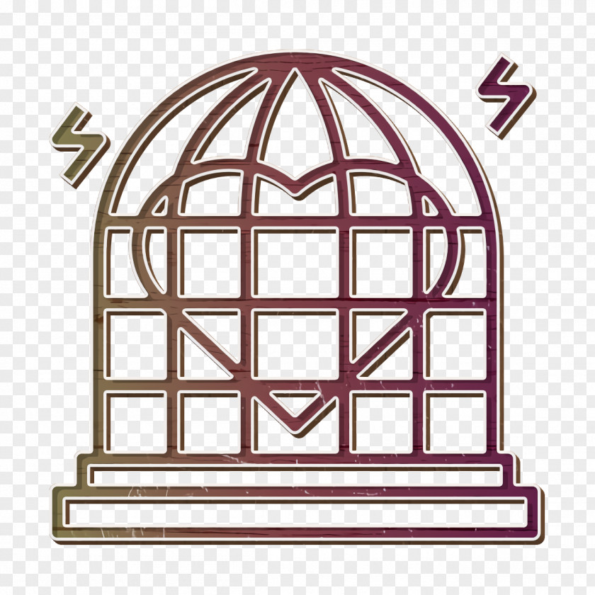 Cage Icon Punk Rock Heart PNG