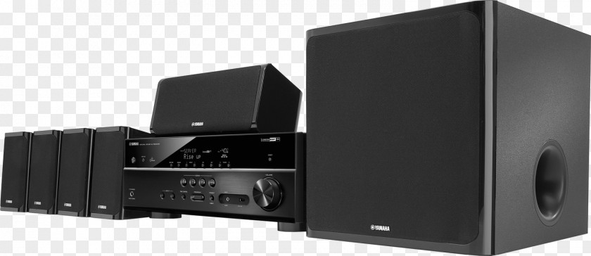 Home Theater Systems In A Box Yamaha Corporation 5.1 Surround Sound Cinema PNG