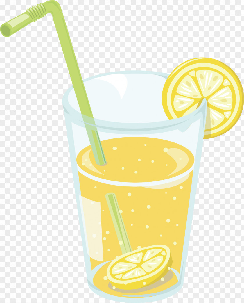 Lemon Juice Vector PNG