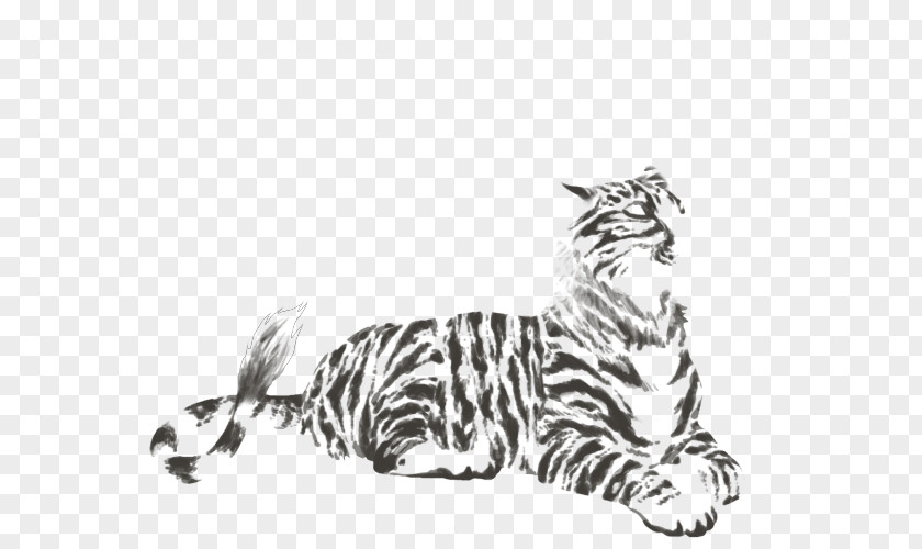 Mottled Ink Whiskers Tiger SafeSearch Cat Lion PNG