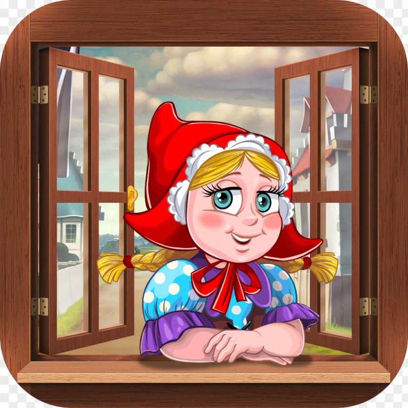 Red Riding Hood Tom Thumb Little Cartoon Picture Frames PNG